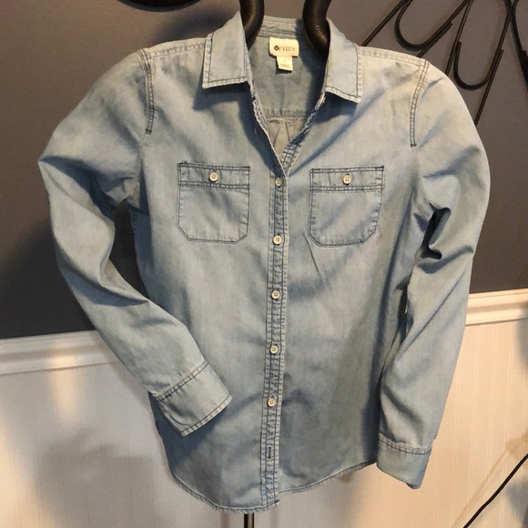 super soft denim shirt